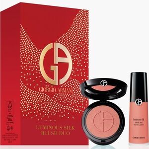 NIB ARMANI beauty Luminous Silk Blush Gift Set full size limited edition soldout